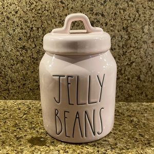 Rae Dunn Pink Jelly Beans Canister